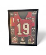 Brock Bowers* #19 Georgia Bulldogs Framed Jersey Beckett Auto CFP Champs 2022-23 - $791.01
