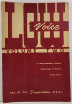 Low Voice Volume Two Choice Collection of Gospel Solos  - $5.99