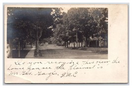 RPPC Residential Street View Apalachin New York NY Postcard U23 - £27.59 GBP