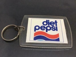 Vintage Promo Keyring Diet Pepsi Keychain La Rotation Pensez Y Ancien Porte-Clés - £8.67 GBP