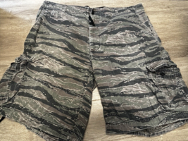 Rothco Camo Cargo Shorts Tiger Stripe Utility Military Army Men&#39;s XXL 43... - $19.75