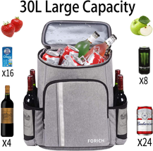 Cooler Leakproof Insulated Waterproof Backpack Cooler Bag,Backpack Lightweight - £43.93 GBP