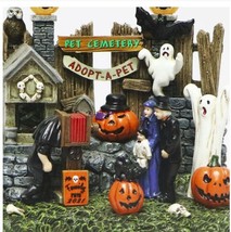 Pumpkin Hollow 2021 PET CEMETERY #280-9885 Spooky Halloween Village Accessory - £55.16 GBP