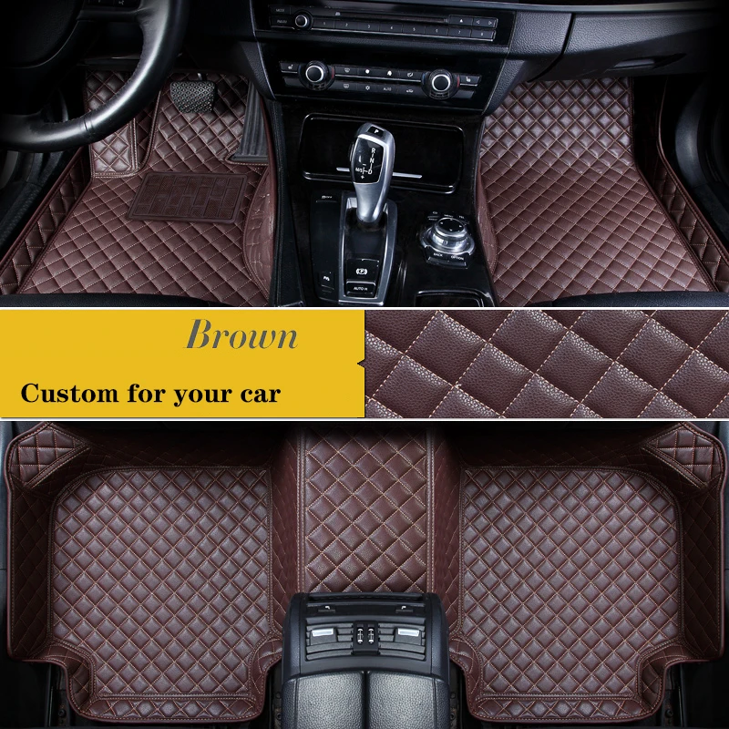 Car Floor Mat For Hyundai Tucson 2019 2022 Kona Coupe Ioniq I30 Ix35 I20... - £64.33 GBP