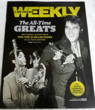 All Time Greats Top 25 Headliners in LAS VEGAS WEEKLY Magazine Dec 2012 - £8.00 GBP