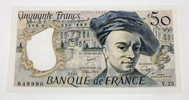 1981 France 50 Francs Note in About Uncirculated Condition Pick #152b - £47.72 GBP