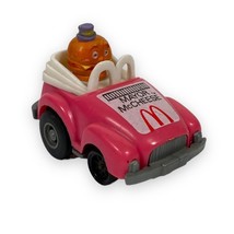 Mayor McCheese McDonalds 1984 Fast Mac Pullback Pink Car, RARE, READ Des... - $13.98