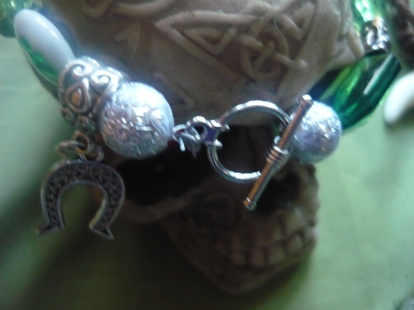 PARANORMAL HANDMADE BRACELET OF CHANGE YULE MADE AND SPELLED ON YULE THEN ON NEW - $59.99