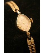 Rare Lady Elgin 23, solid 14K yellow gold, 17J Swiss Lorett movement wristwatch - $900.00
