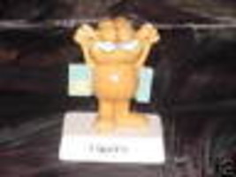 Enesco Garfield I Quit !! Ceramic Figurine Rare - $49.49