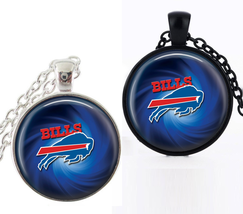 1 NFL Buffalo Bills Bezel Pendant Necklace for Gift - £8.78 GBP