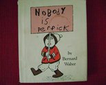 Nobody is Perfick [Paperback] Bernard Waber - $13.70