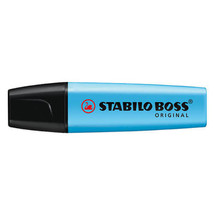 Stabilo Boss Original Highlighter Pen (Box of 10) - Blue - £38.75 GBP