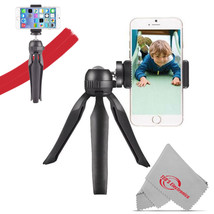 Vivitar 7.5&quot; Compact Tabletop Tripod Hand Grip with Ball Head for Selfies - £15.71 GBP