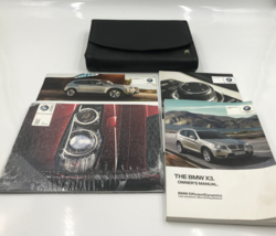 2013 BMW X3 Owners Manual Set with Case OEM E01B05048 - $49.49