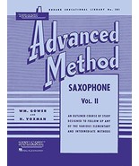 Rubank Advanced Method: Saxophone, Vol. 2 (Rubank Educational Library, N... - £9.58 GBP