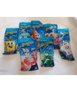 Wendys -- The Spongebob Movie-- Clip-on-- Bag Toys-- Full Set All 7- New... - £28.57 GBP