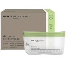 New Beginnings Microwave Steriliser Bags - $87.86