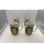 Set of 4 Fitz &amp; Floyd ST. NICHOLAS Mugs - €94,26 EUR
