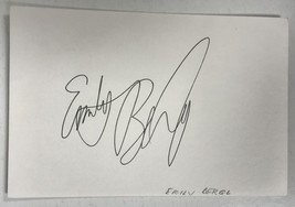 Emily Bergl Signed Autographed 4x6 Index Card - $15.00