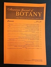 American Journal of BOTANY Official Publication April 1990 Volume 77 Number 4 - £21.47 GBP