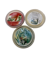 Set of 3 Yankee Candle Easy MeltCup: Sparking Snow, Balsam&amp;Cedar, Holida... - $15.83