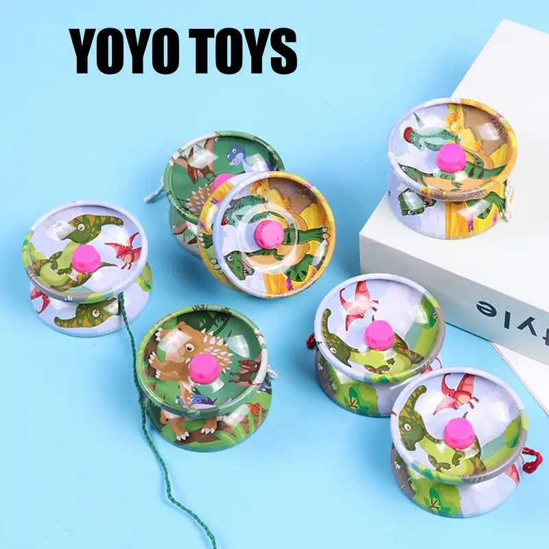 Trick Yoyo Cartoon Dinosaur Yoyo Responsive With Ball Bearing Collectible Toy - £8.52 GBP