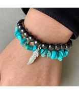 Turquoise Alloy Bracelet - $38.32 CAD