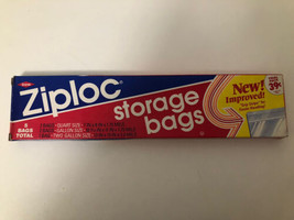 Vintage 1985 Ziploc Storage Bags Trail Pack 5 Total New In Box Prop - $9.89
