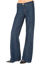 New 24 Womens J Brand Jeans Wide Leg Malik Dark Cotton  - $229.99