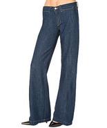 New 24 Womens J Brand Jeans Wide Leg Malik Dark Cotton  - £180.91 GBP