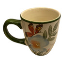 Pfaltzgraff Garden Butterfly Botanical 14 Oz Coffee Cup Mug EUC - £9.11 GBP