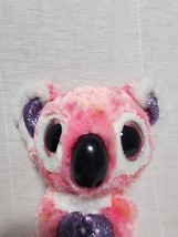 Ty Beanie Boos KACEY the Koala Glitter Eyes 6&quot; Plush Stuffed Toy Pink - $6.43