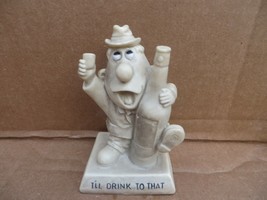 Vintage 1970&#39;s Wallace Berries Figure Ill Drink To That - £11.00 GBP