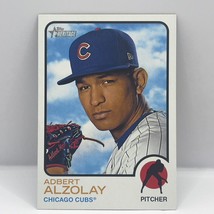 2022 Topps Heritage High Number Baseball Adbert Alzolay Base #530 Chicago Cubs - £1.57 GBP