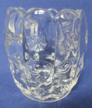 Dalzell Gilmore Leighton Glass c.1895 EAPG ALEXIS Priscella Toothpick holder - £7.51 GBP