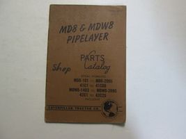 Caterpillar MD8 &amp; MDW8 Pipelayer Parti Catalogo Manuale Usato OEM md8 - $8.36