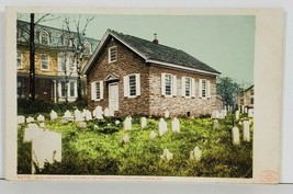 Philadelphia Pa Old Mennonite Chirch Germantown Postcard P17 - £10.35 GBP