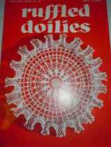 Ruffled Doilies Star Doily Book 1952 American Thread Company - £4.74 GBP