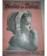 Woolies for Babies Crochet Pattern Book Chadwick’s Red Heart Wools - $5.99