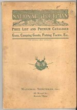 National Sportsman 1900 trade catalog guns camping fishing tackle - $65.00