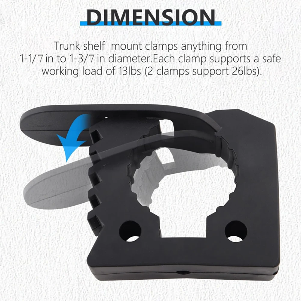 Auto Shovel Mount Bar Clamp for Mounting Tools Equipment Shovel Holder Bracket - £14.09 GBP