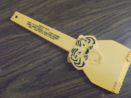 Lukens Steel Company Plastic Tiger Ice Scraper Advertising Credit Union  - $20.00