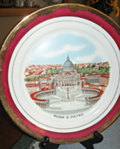 Roma-Saint Pietro-St. Peter&#39;s Basilica - Collector Plate-T Kronesler-Bav... - $12.00
