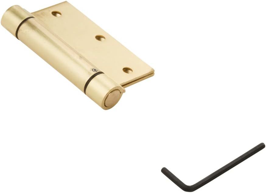 National Hardware N184-556 V520 Spring Hinge In Brass,3-1/2 Inch - $44.98