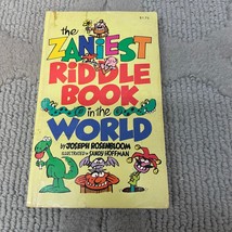 The Zaniest Riddle Book In The World Hobby Paperback Book by Joseph Rosenbloom - £9.74 GBP