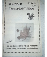 Reginald the Elegant Swan Pattern Leaflet 1960’s - $4.09 CAD