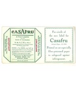 Casafru blotter mason Drug Boston MA vintage advertising - $259.86 MXN