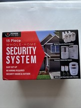 Power to Go 15 Piece Whole Home Security Easy Setup System Sealed New No... - $13.20