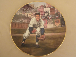 BILLY MARTIN: THE RESCUE CATCH collector plate GREAT MOMENTS IN BASEBALL - £29.50 GBP